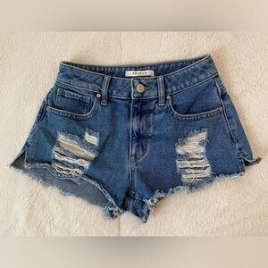 Pacsun High Rise Festival Jean Shorts